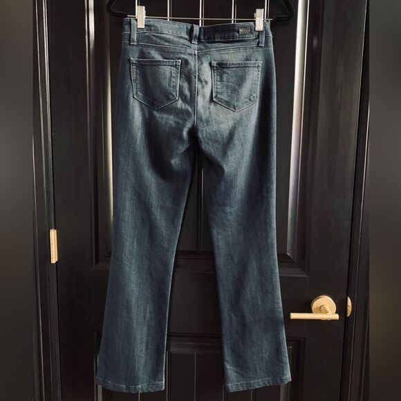 PAIGE Flare Leg Jeans Medium Wash | Size 26 - Picture 4 of 5